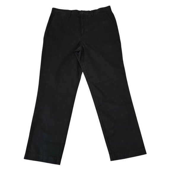 J Crew Mens Broken In Straight Chino Pants NWT Size 32x30 Black Twill Cotton - Picture 1 of 11